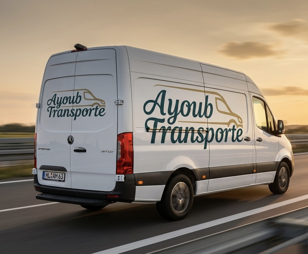 Ayoub Transporte – Unser Transporter einsatzbereit